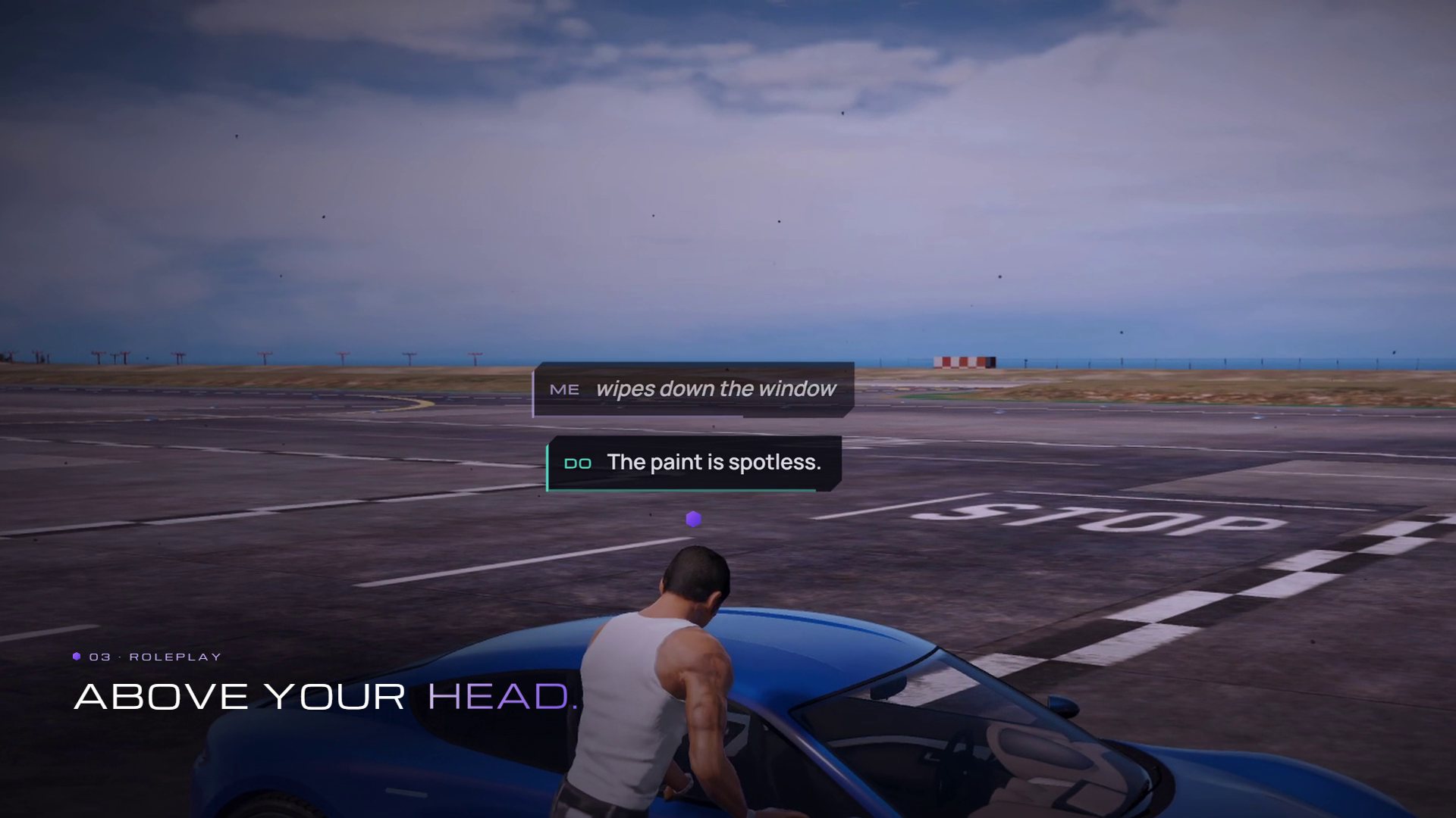 /me and /do above the player's head
